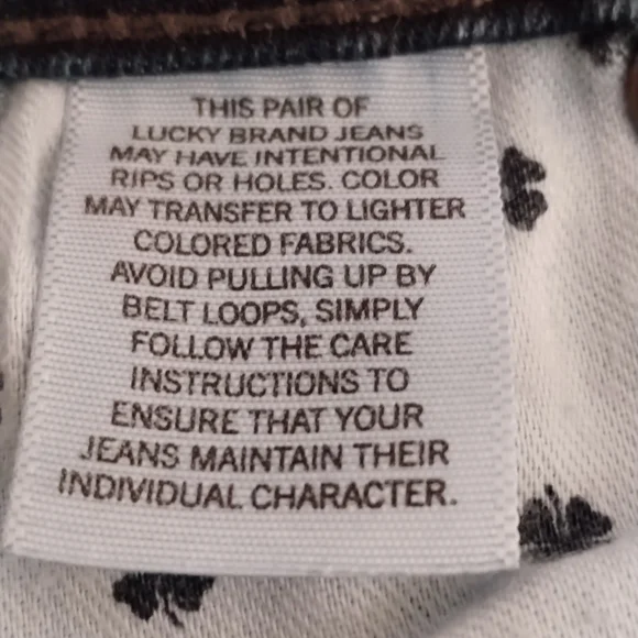 LUCKY BRAND BROOKE BOOT Jeans, EUC, Slim boot cut legs. - Picture 12 of 12